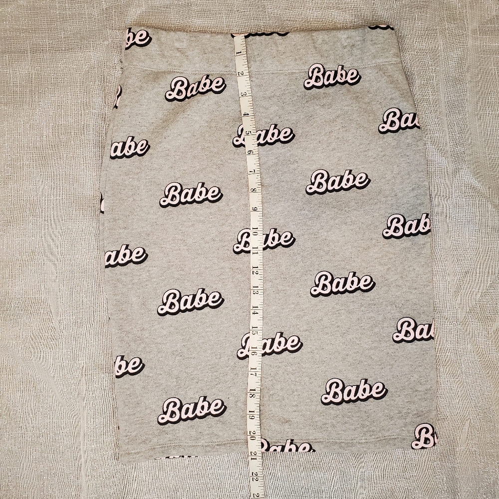 Forever 21 Babe Skirt, Gray, Medium - Picture 6 of 8